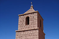 Das Dorf Socaire (84km von San Pedro de Atacame entfernt) auf 3200m, ist wegen seiner katiolischen Kirche bekannt