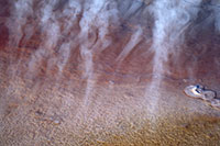 Chile - Geysire el Tatio - Auf 4300m kocht das Wasser bei 85,5 Grad Celsius