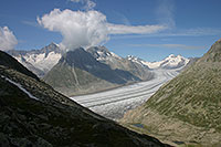 Wallis - Aletschgletscher - Wanderung am Eggishorn