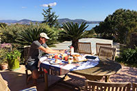 Cote d'Azur - Giens - Frühstück